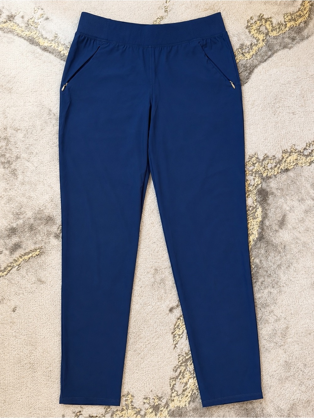 NWOT Lilly Pulitzer Run Around Pants UPF 50+ Low Tide Navy Sz S